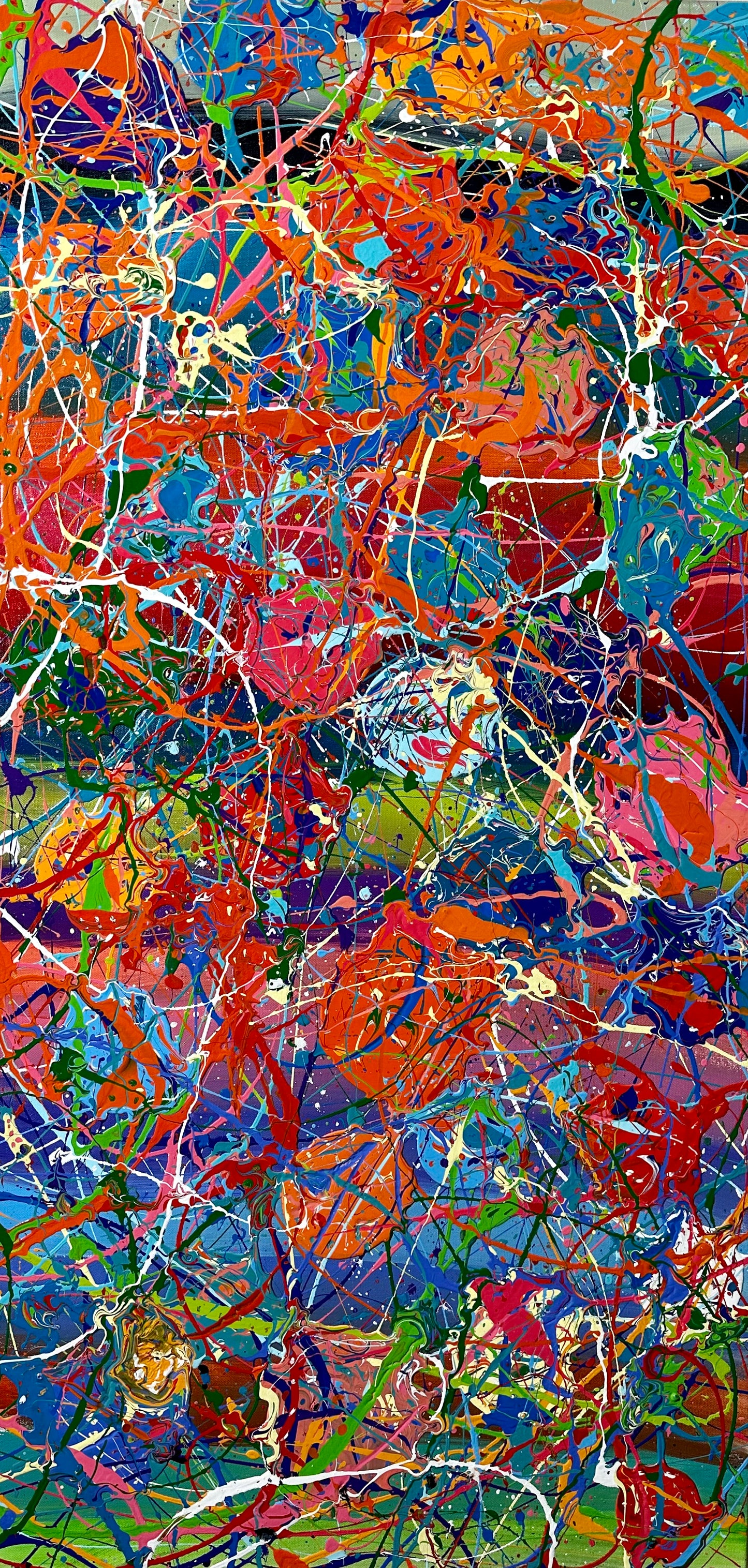 Overcrowded | 24 by 48”