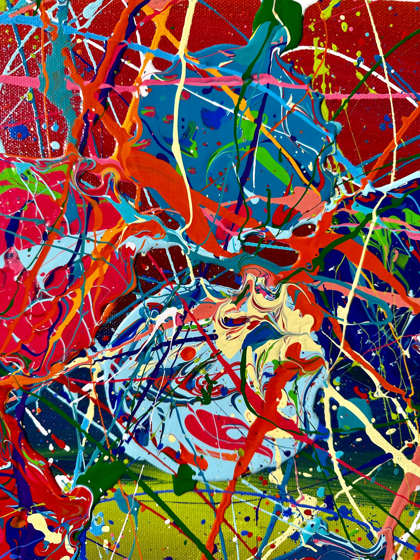 Overcrowded | 24 by 48”