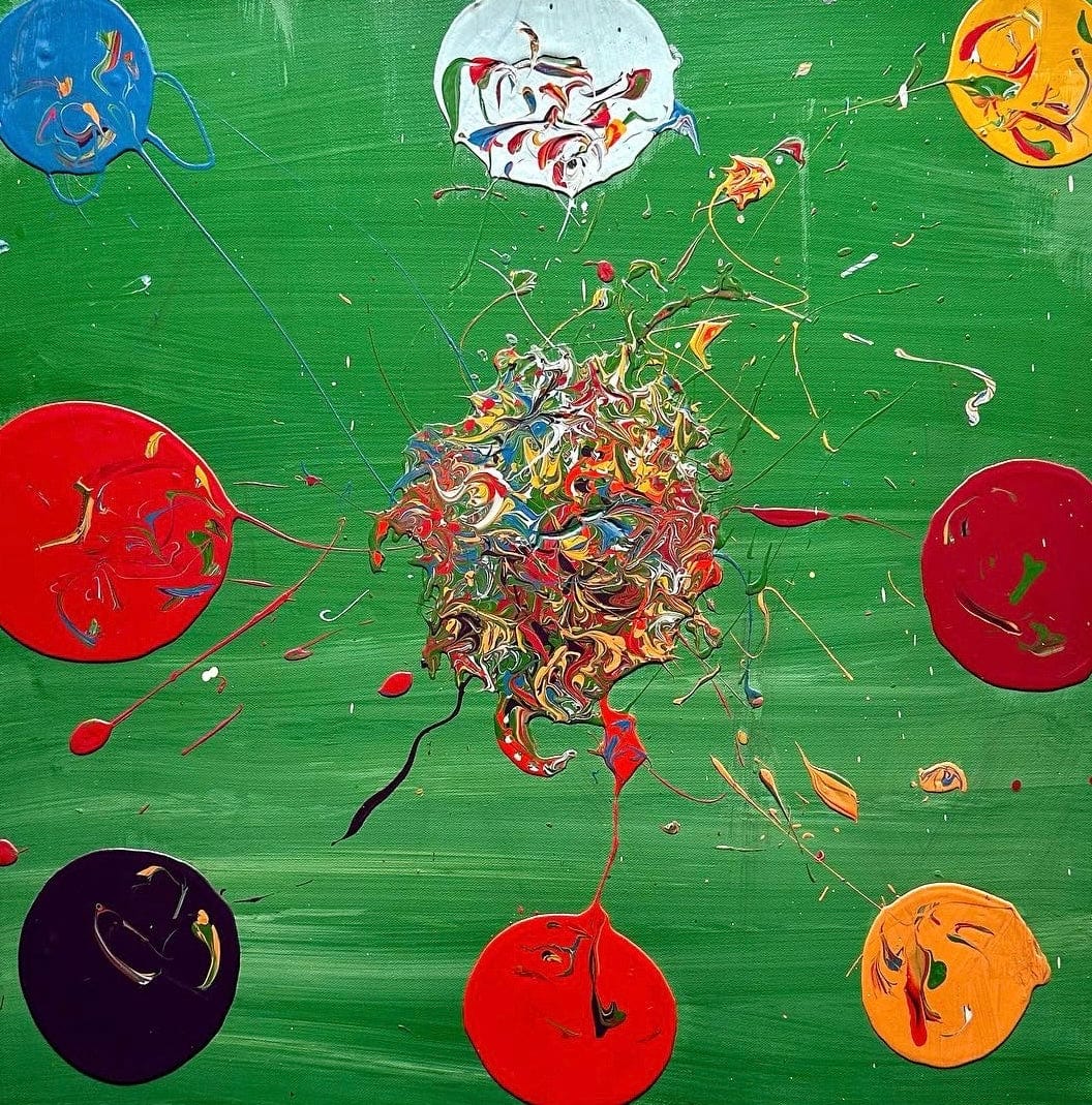 Palette | 24 by 24” - JTKPaints