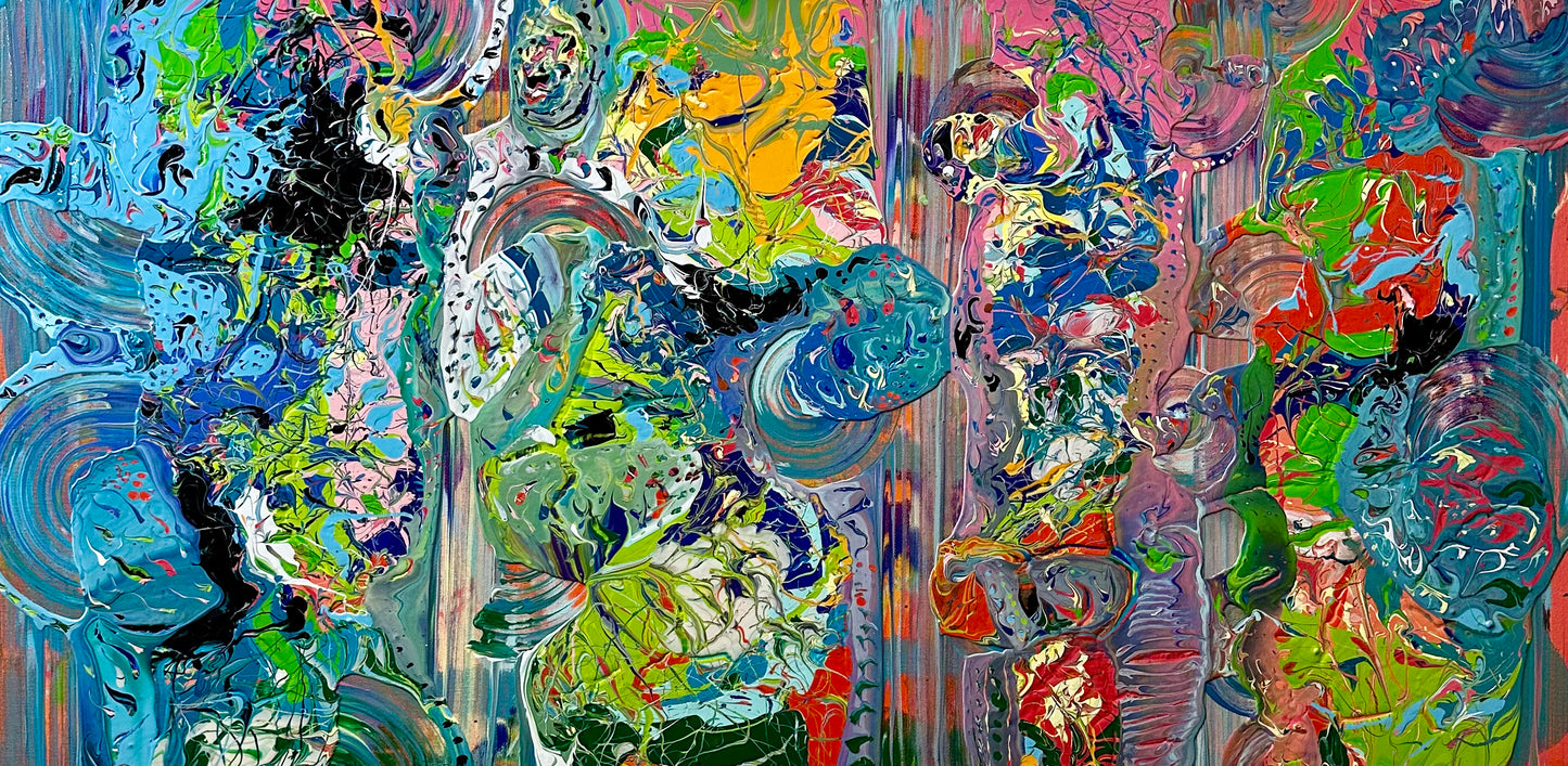 colorful abstract painting