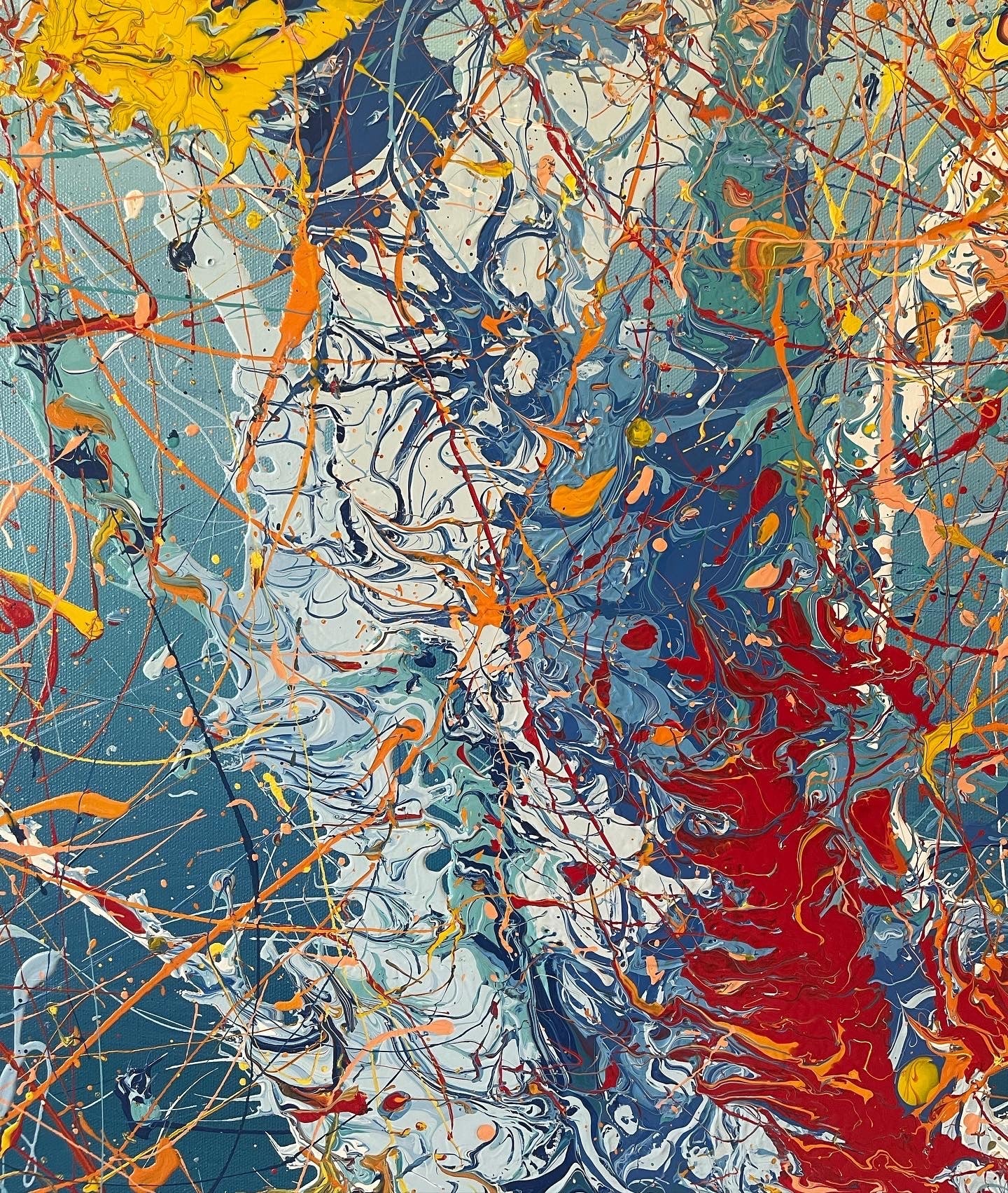 Ánthos | 48 by 48” - JTKPaints