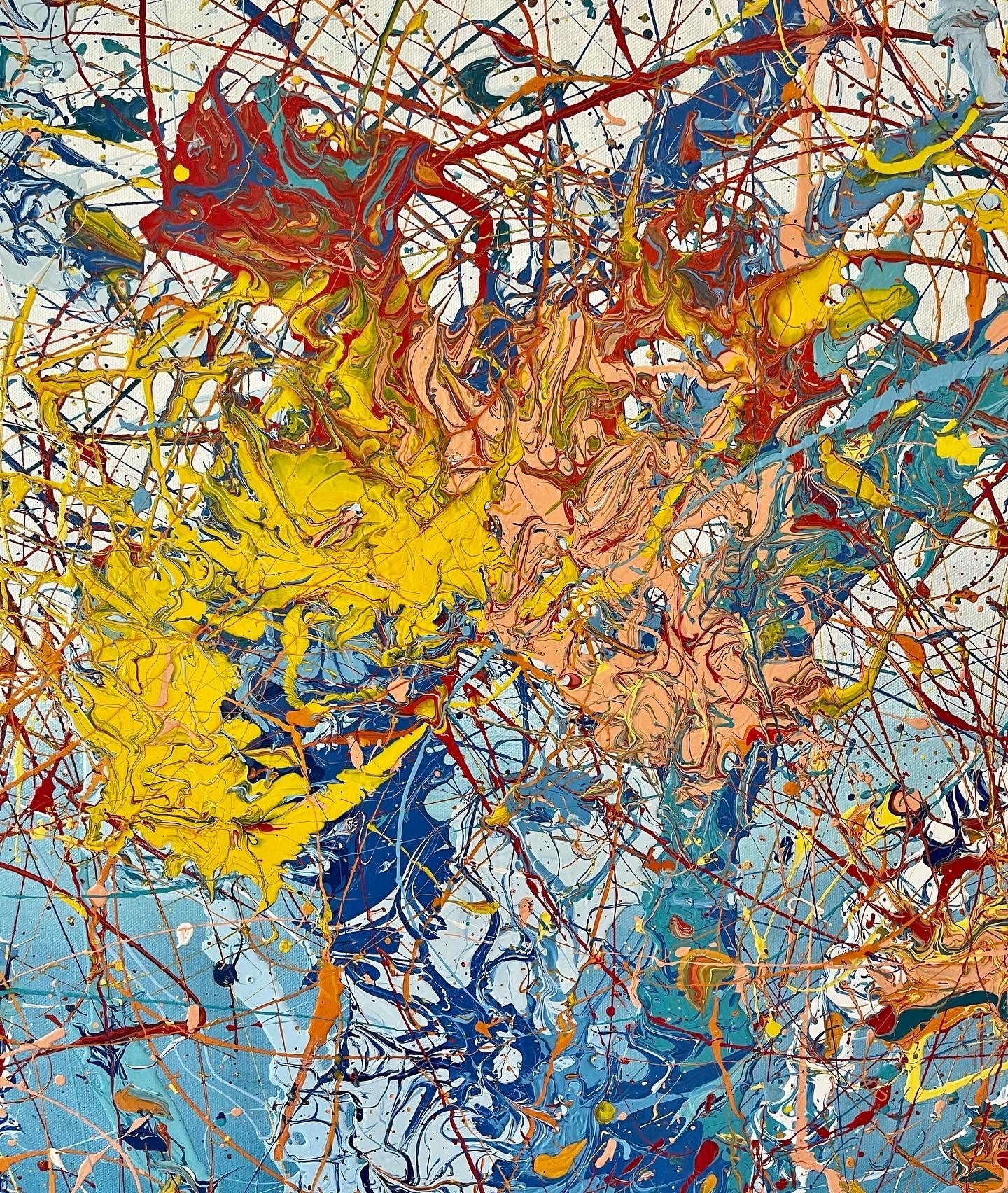 Ánthos | 48 by 48” - JTKPaints