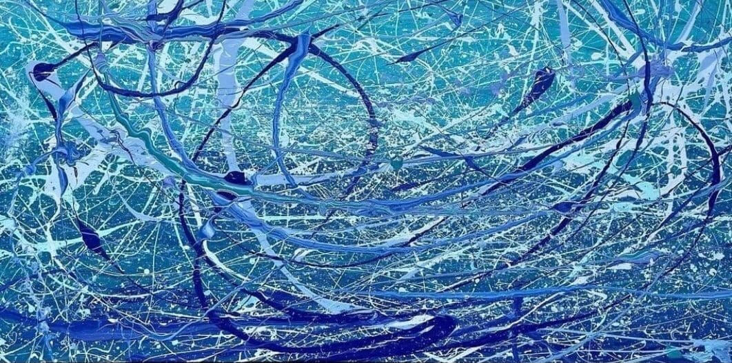 Blue 1 | 24 by 48” - JTKPaints