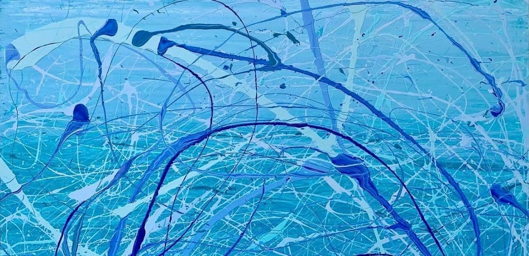 Blue 2 | 24 by 48” - JTKPaints