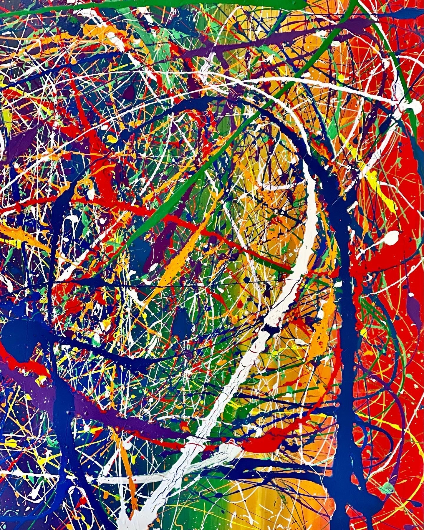 Bows | 48 by 72” - JTKPaints