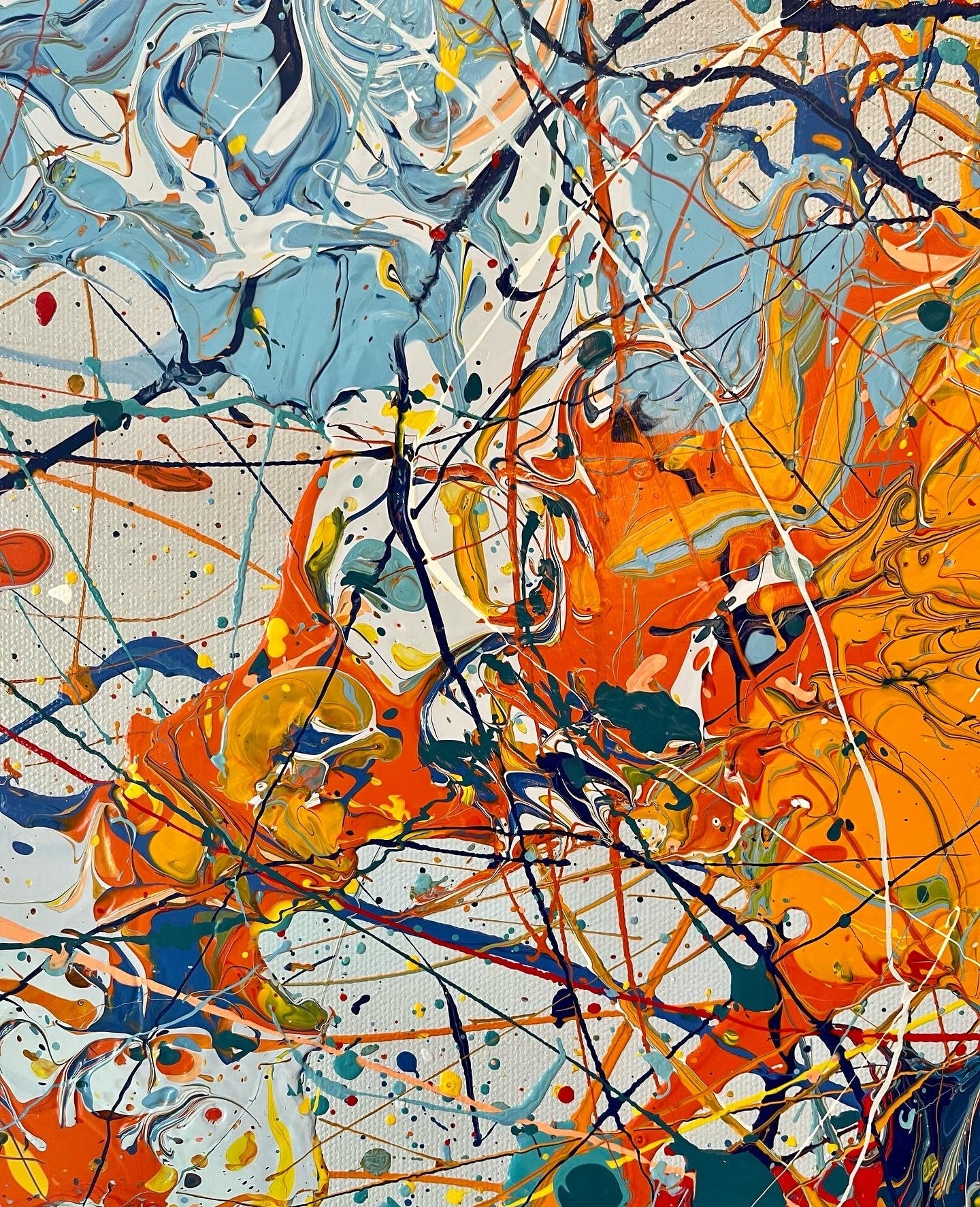 Cosmos | 60 by 48” - JTKPaints