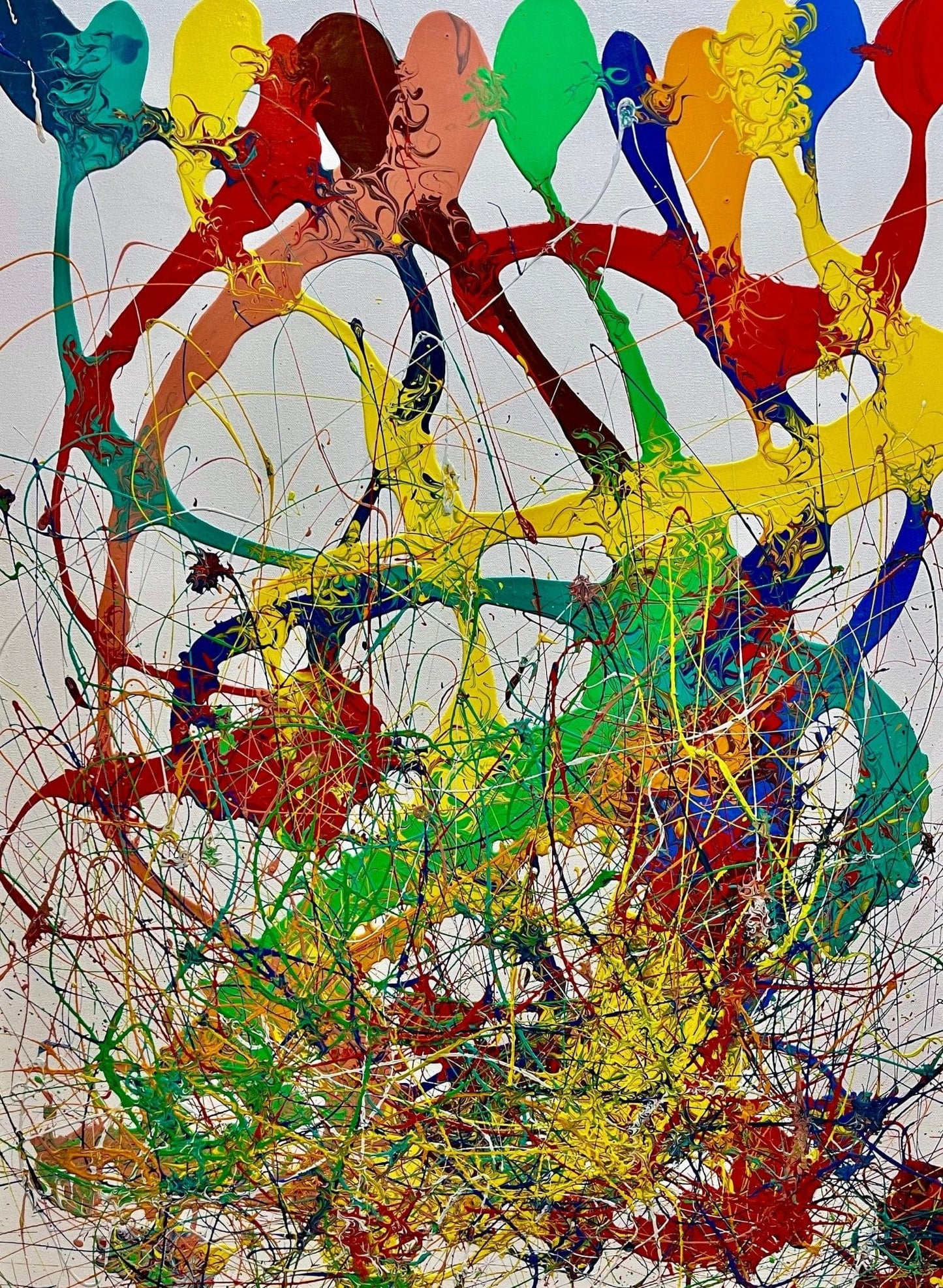 Entropy | 30 by 40” - JTKPaints