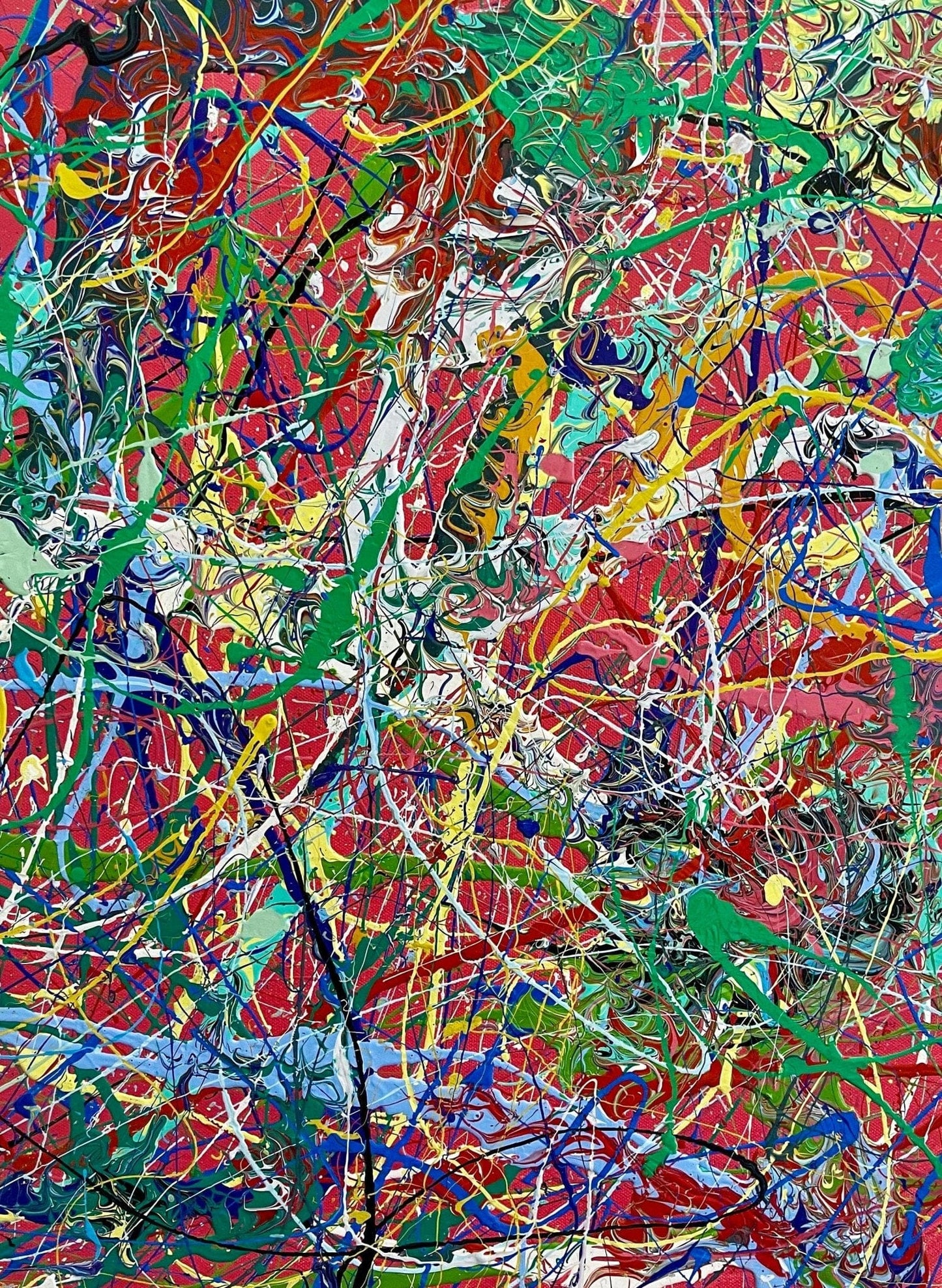 Flow V | 18 by 24” - JTKPaints