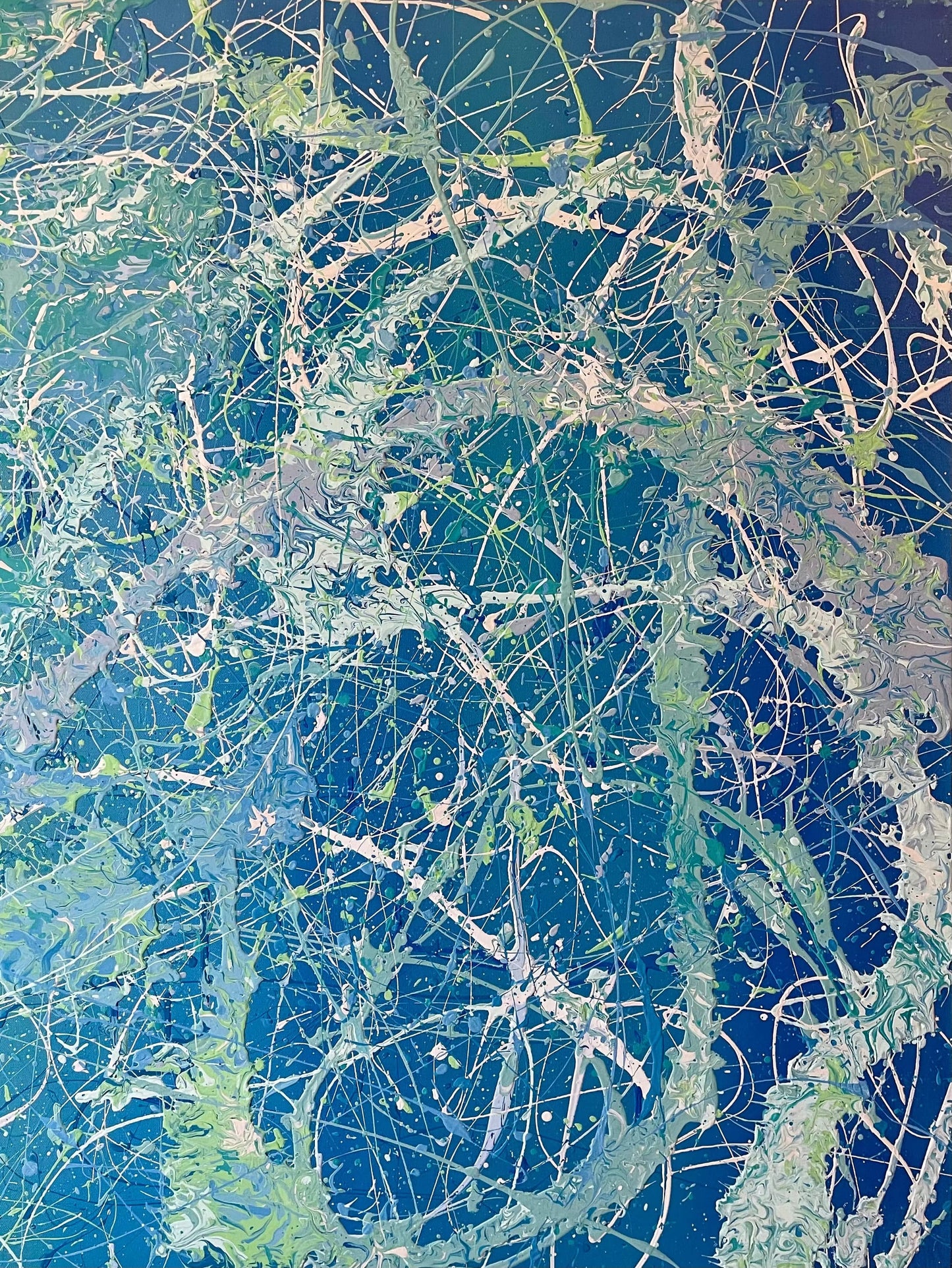 Blue IV | 30 by 40” - JTKPaints