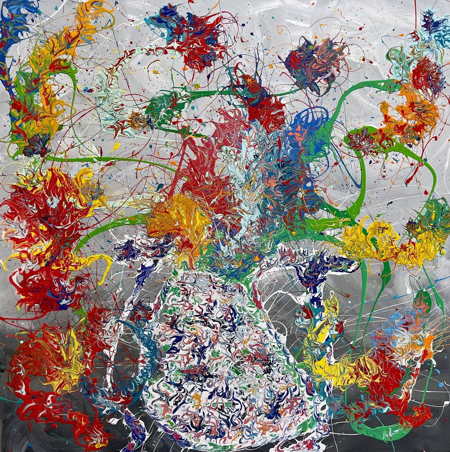 Vase | 48 by 48” - JTKPaints