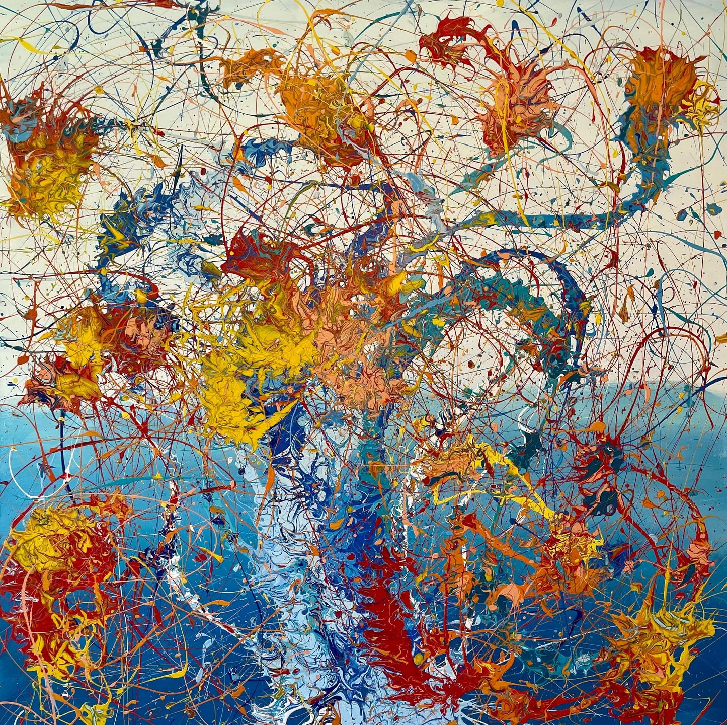 Ánthos | 48 by 48” - JTKPaints