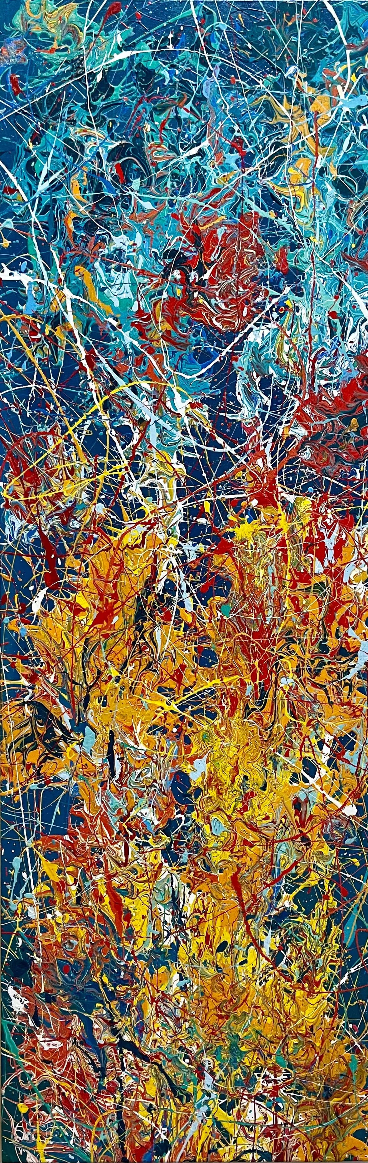 Kavachi | 16 by 48” - JTKPaints