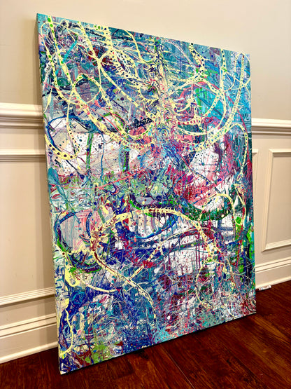 Labyrinth | 36 by 48"