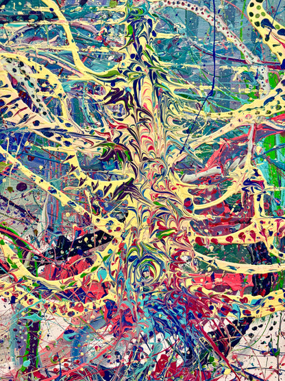 Labyrinth | 36 by 48"
