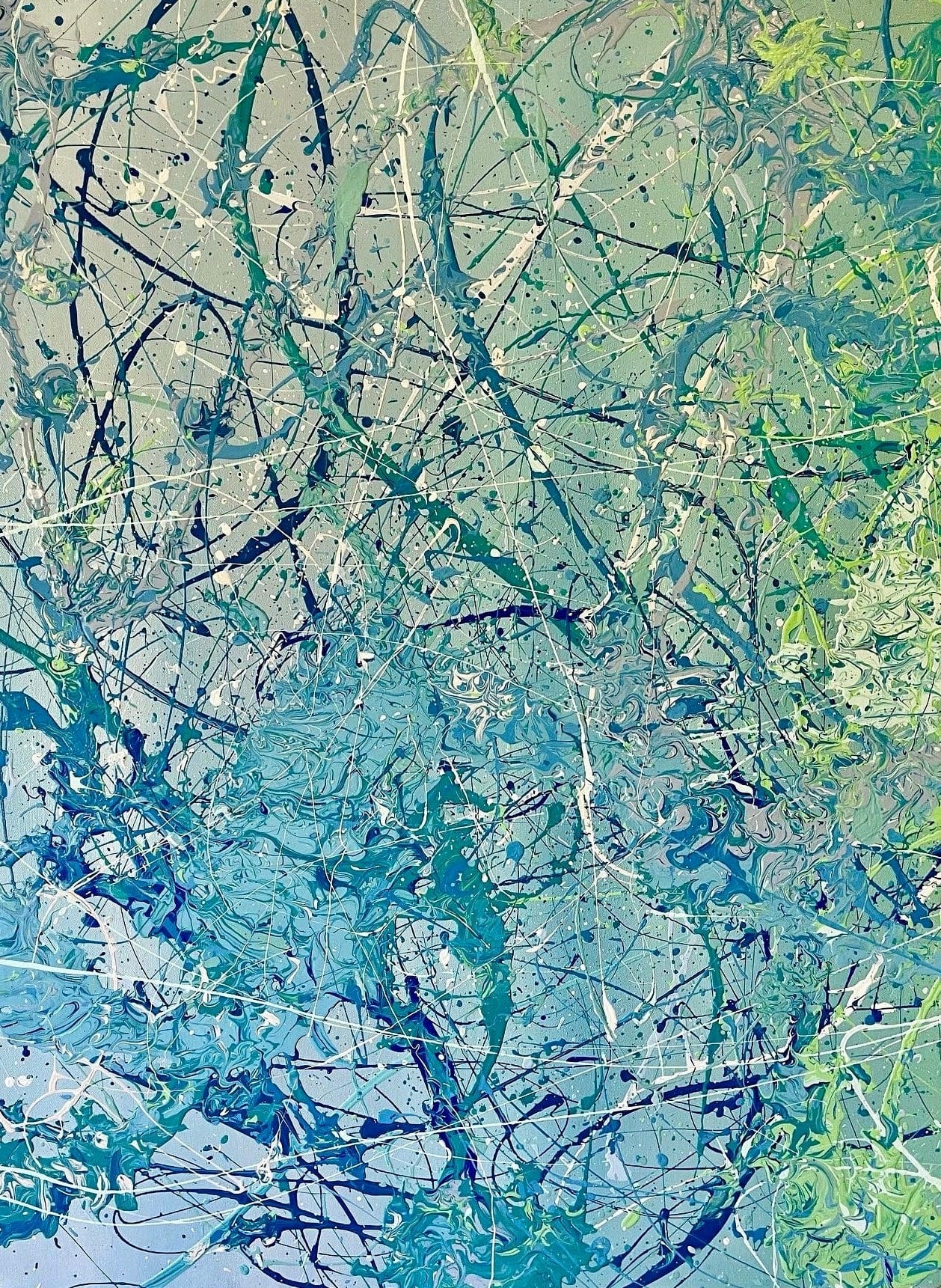 Blue III | 30 by 40” - JTKPaints