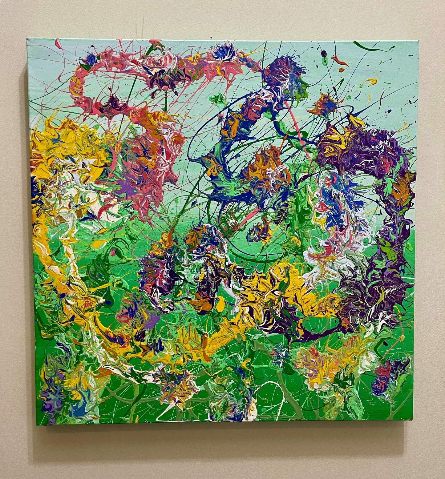 Garden | 24 by 24” - JTKPaints