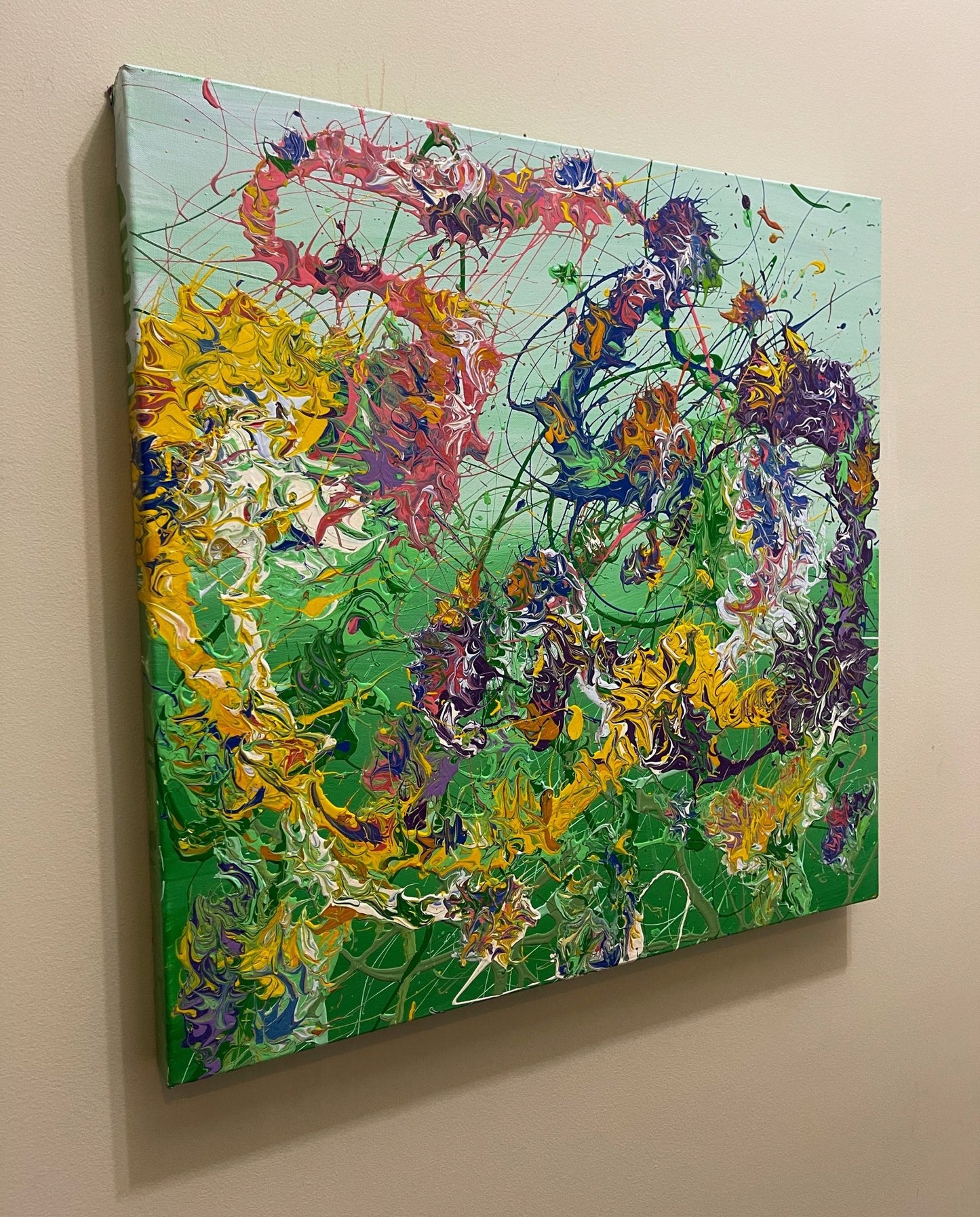 Garden | 24 by 24” - JTKPaints