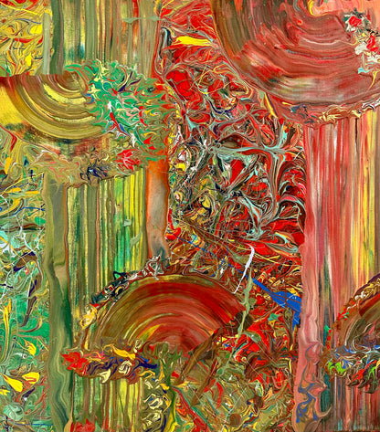 Cascade | 24 by 48” - JTKPaints