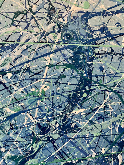 Ocean | 60 by 48” - JTKPaints